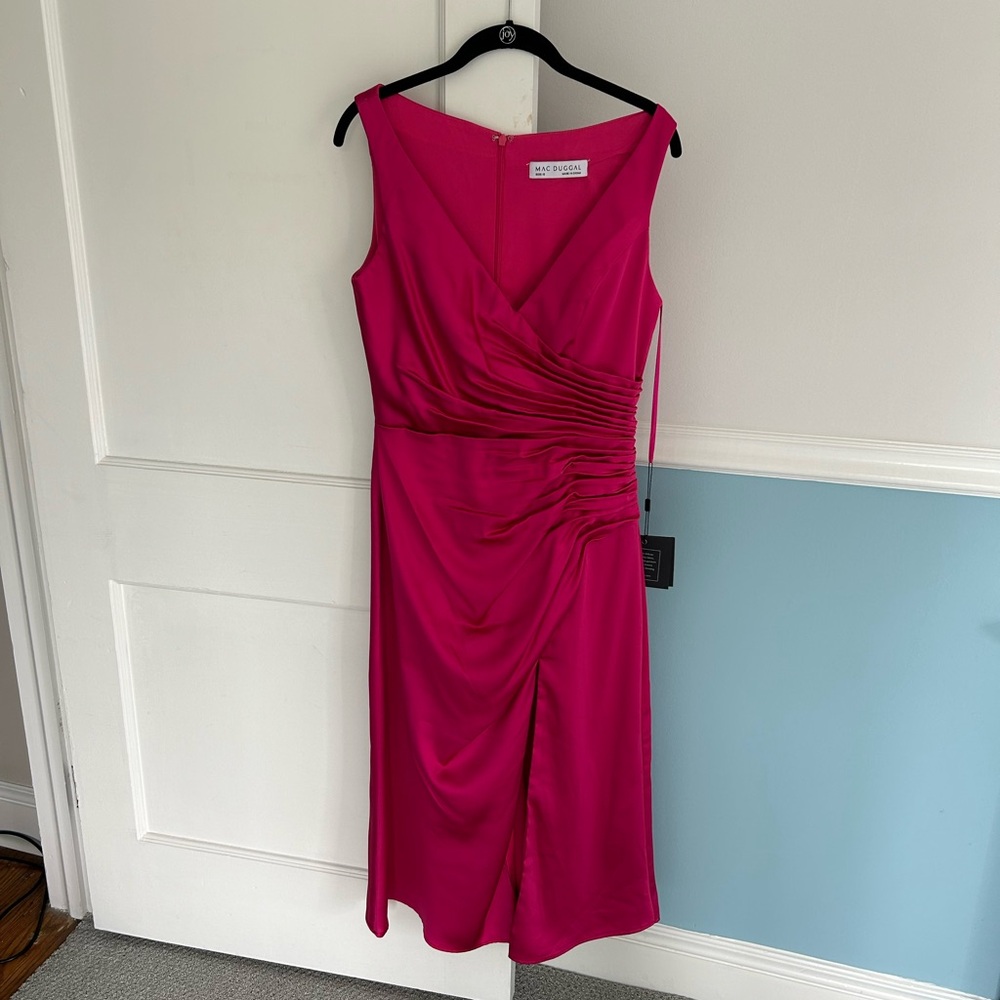 McDougall women’s size 12 satin pink dress
